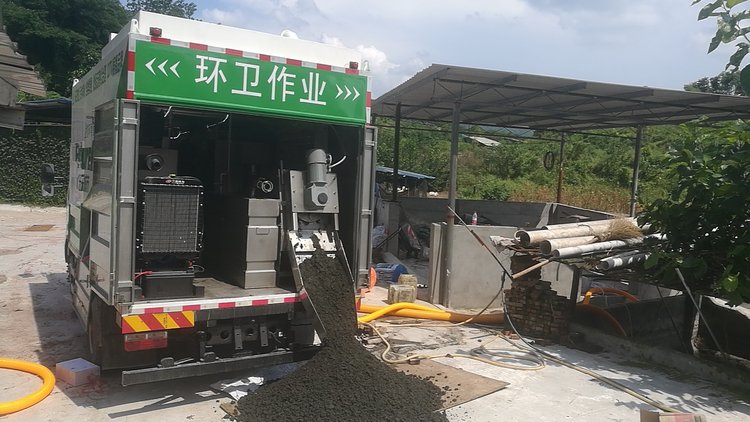 广华办事处污泥干湿分离技术