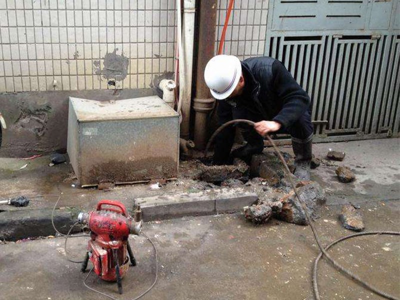 广华办事处疏通下水道-洗菜池疏通